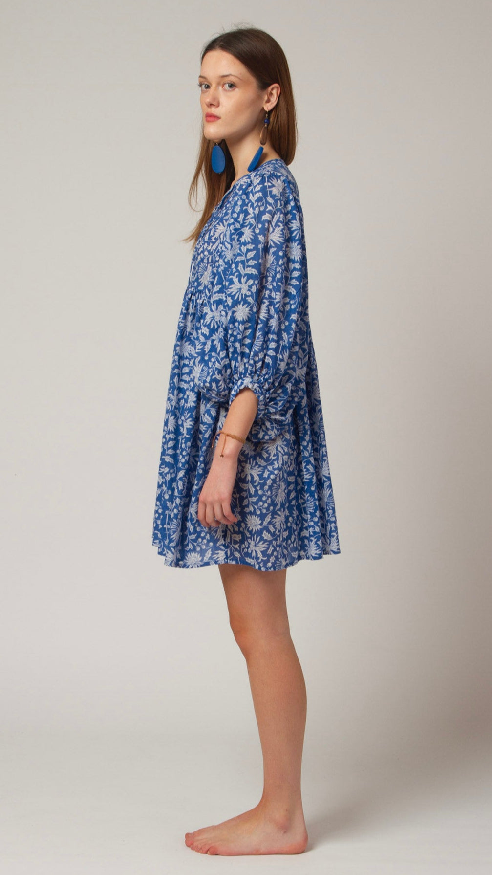 MINI DRESS LALA Azure Blue