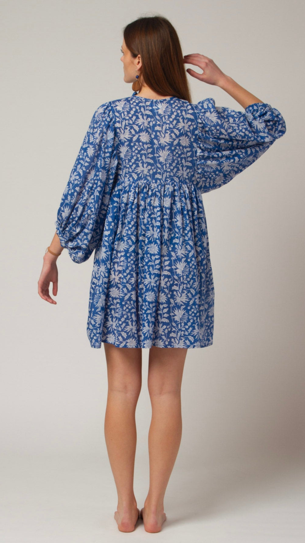 MINI DRESS LALA Azure Blue