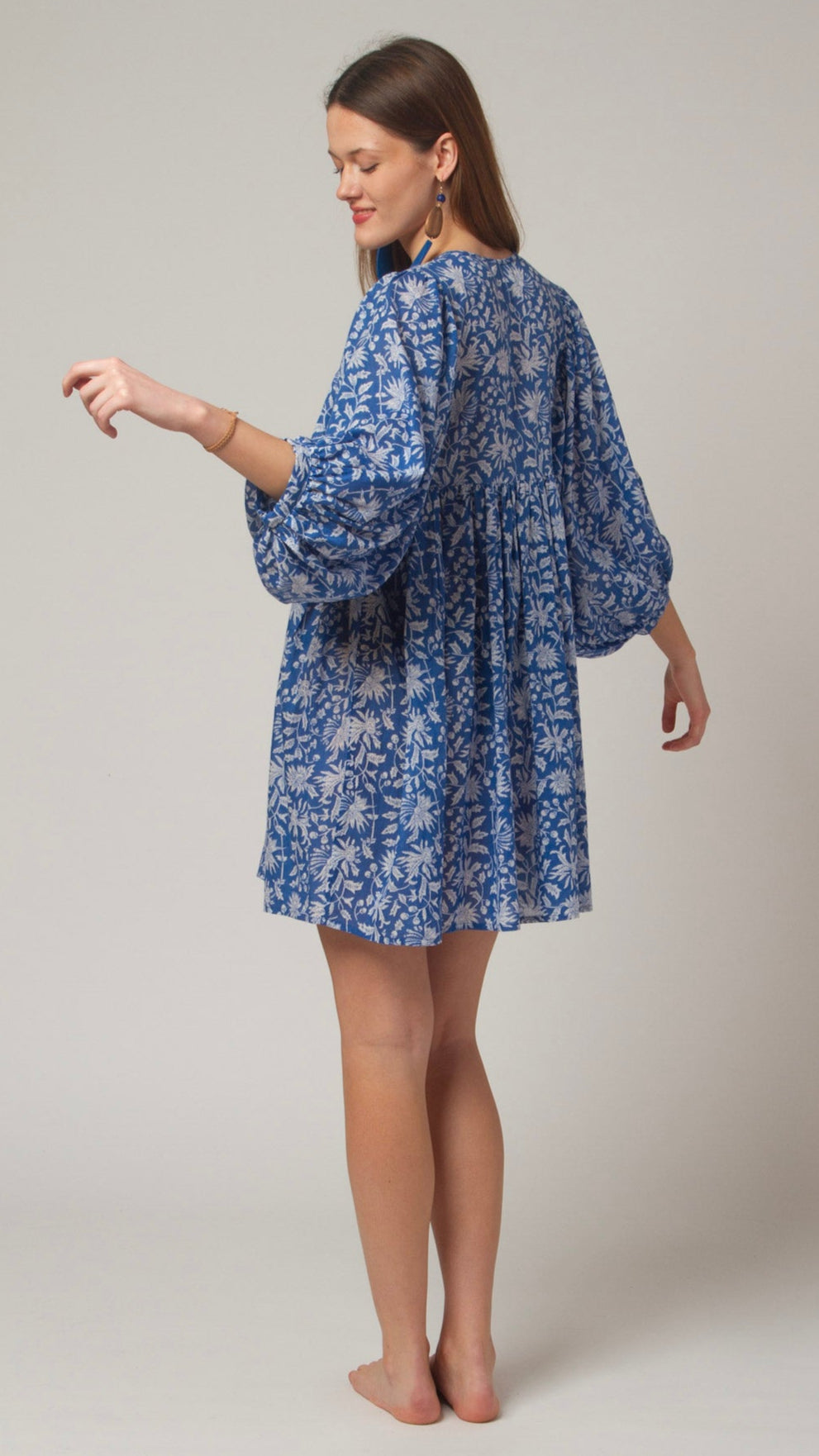 MINI DRESS LALA Azure Blue