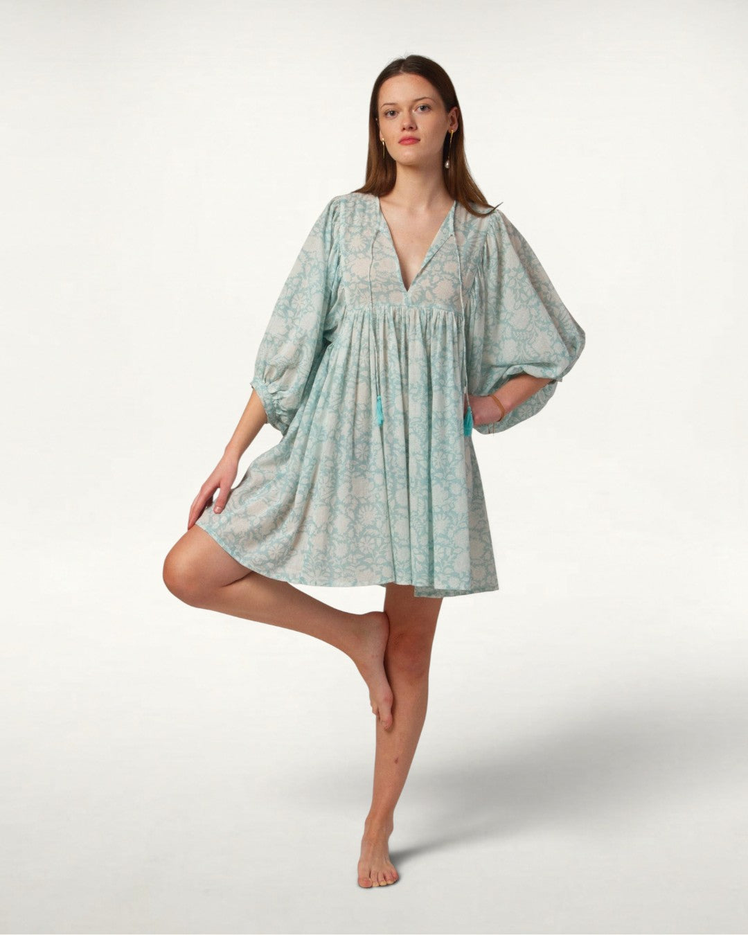 MINI DRESS Mint Green