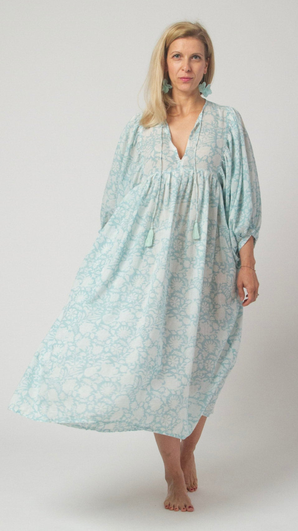 MIDI DRESS Mint Green