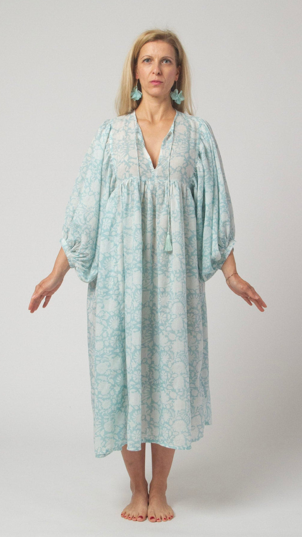 MIDI DRESS Mint Green