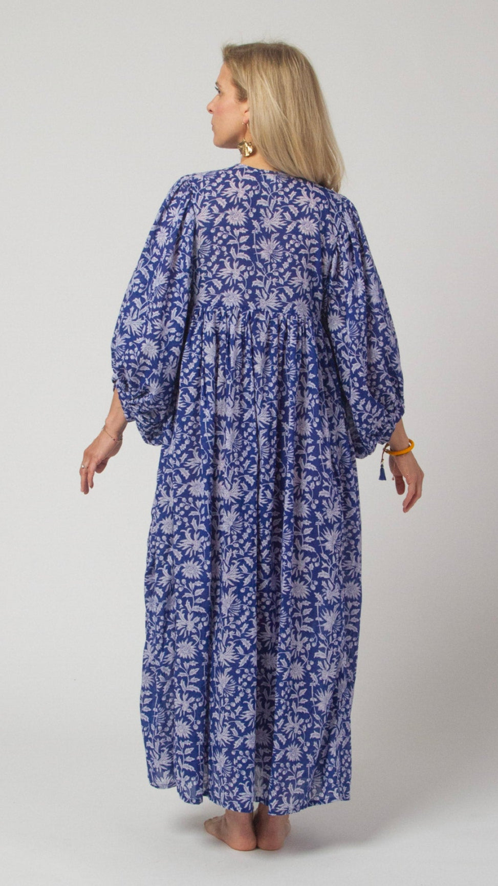 MAXI DRESS HANNAH Indigo Blue