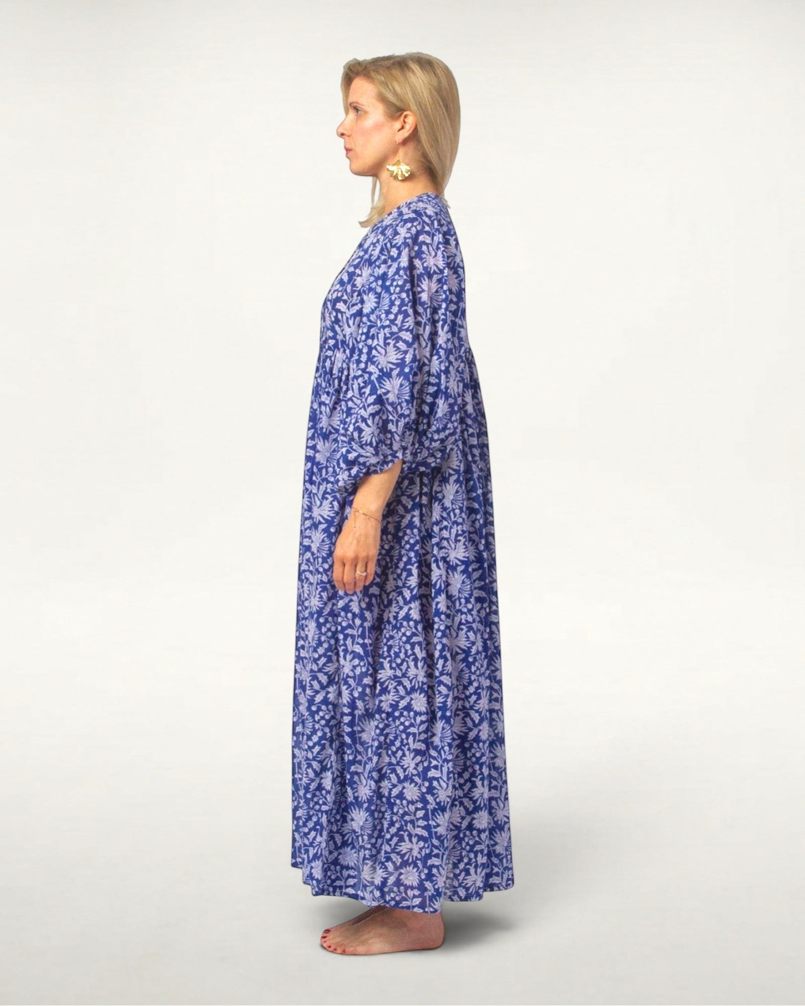 MAXI KLEID HANNAH Indigo