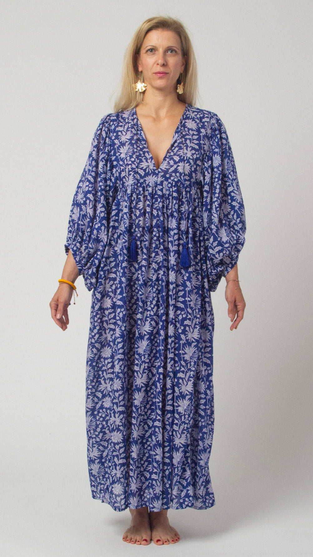 MAXI DRESS HANNAH Indigo Blue