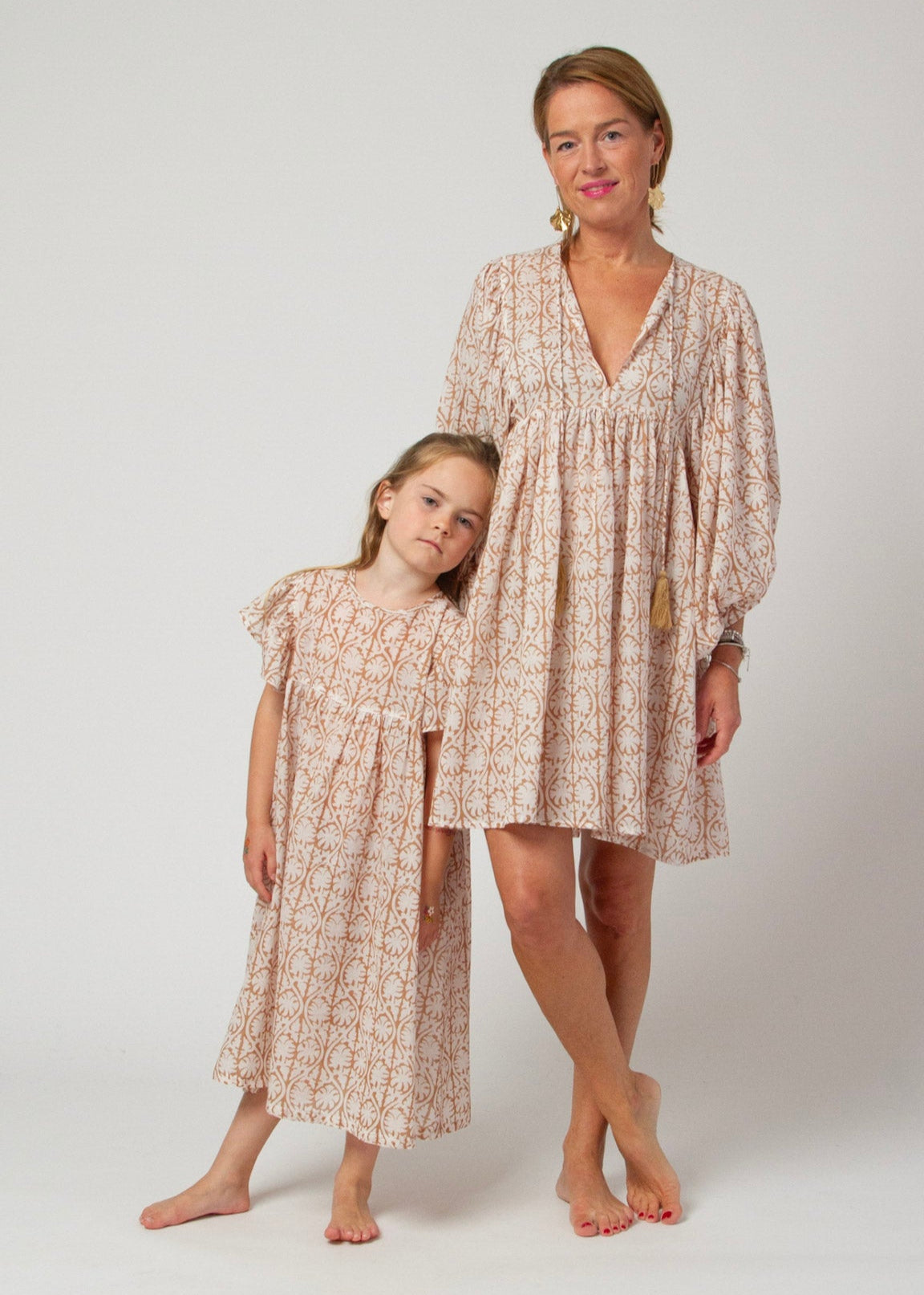 MINI&ME DRESS BILLIE Hazel Greek