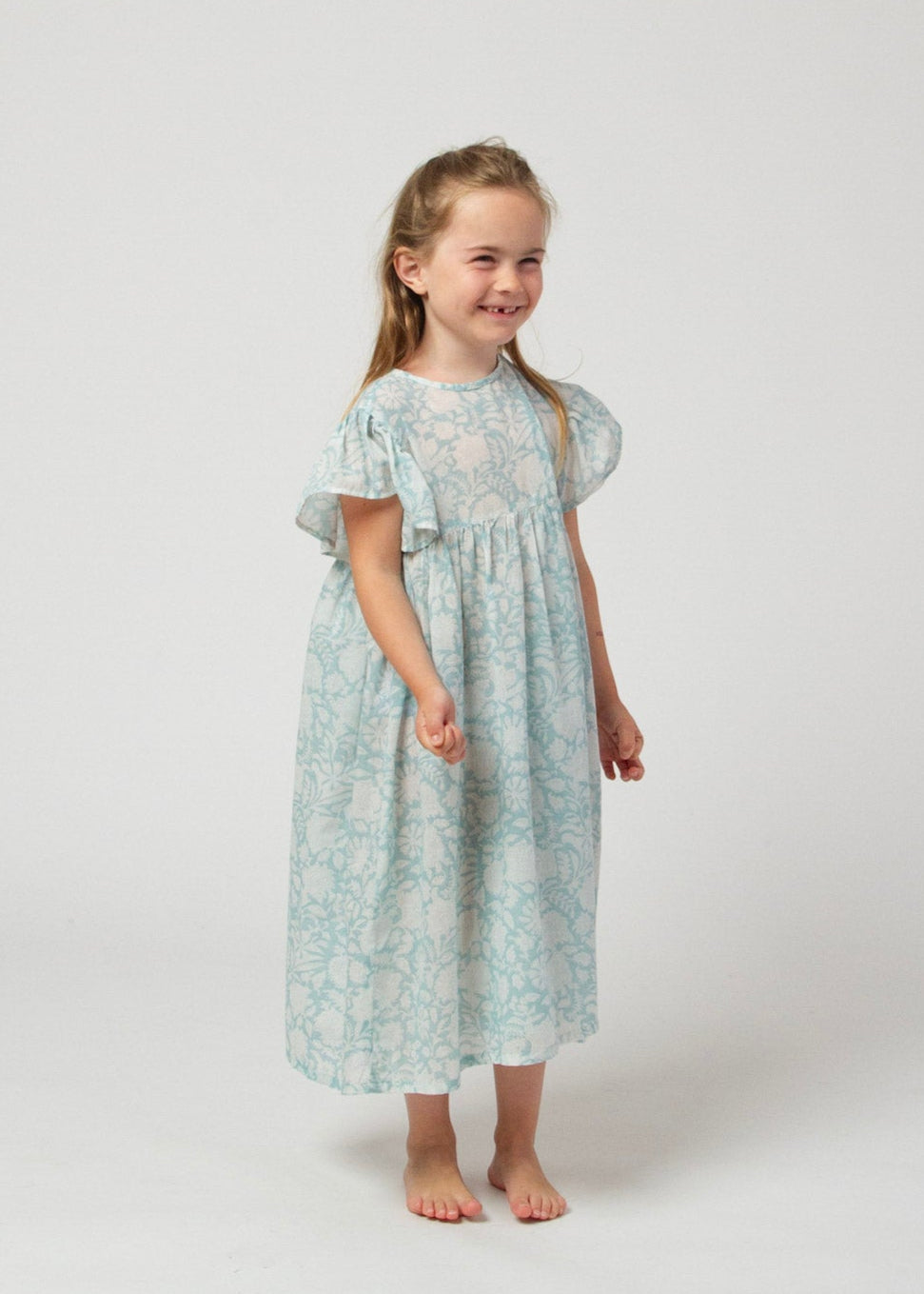 MINI&ME DRESS BILLIE Jade Green