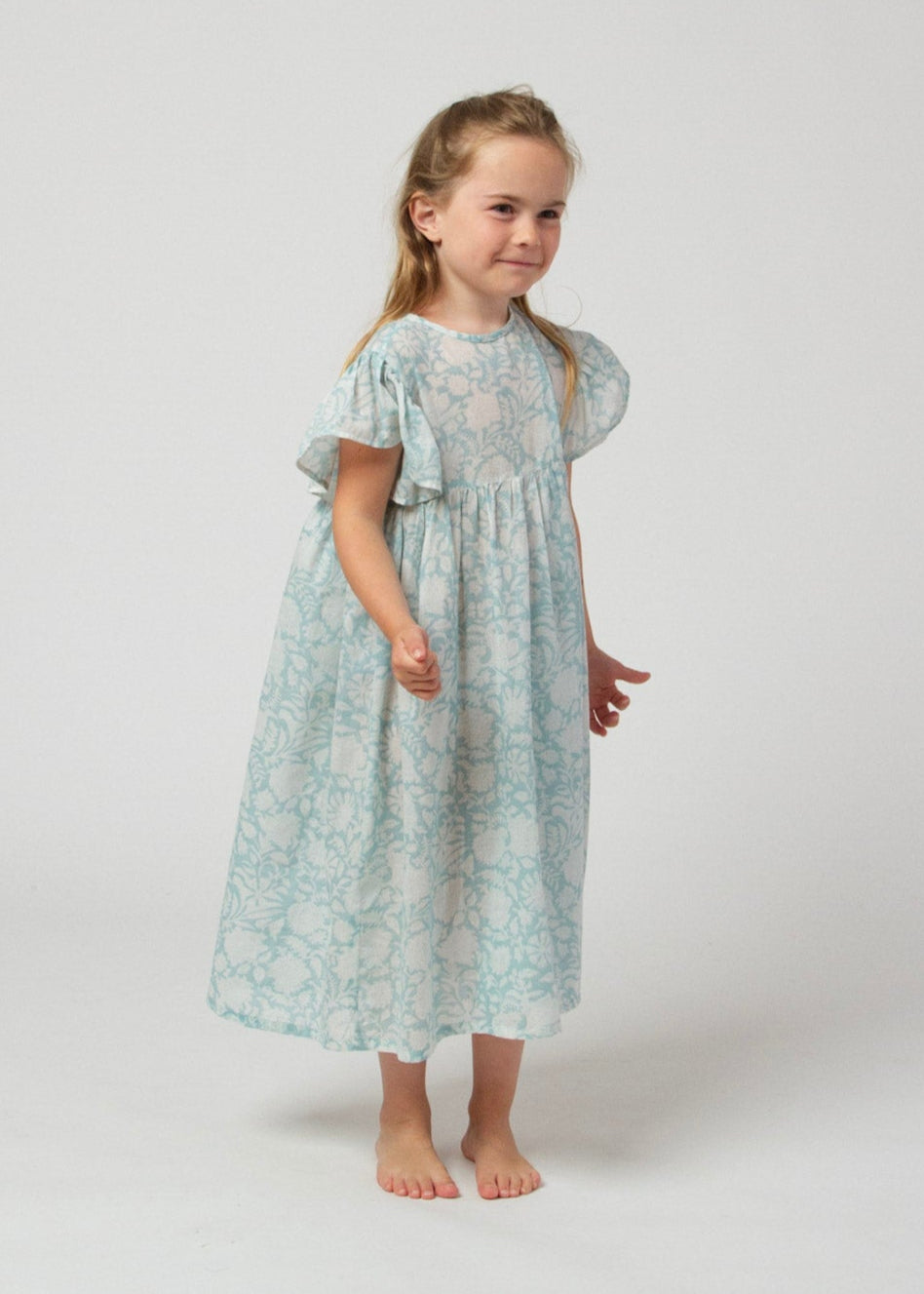 MINI&ME DRESS BILLIE Jade Green
