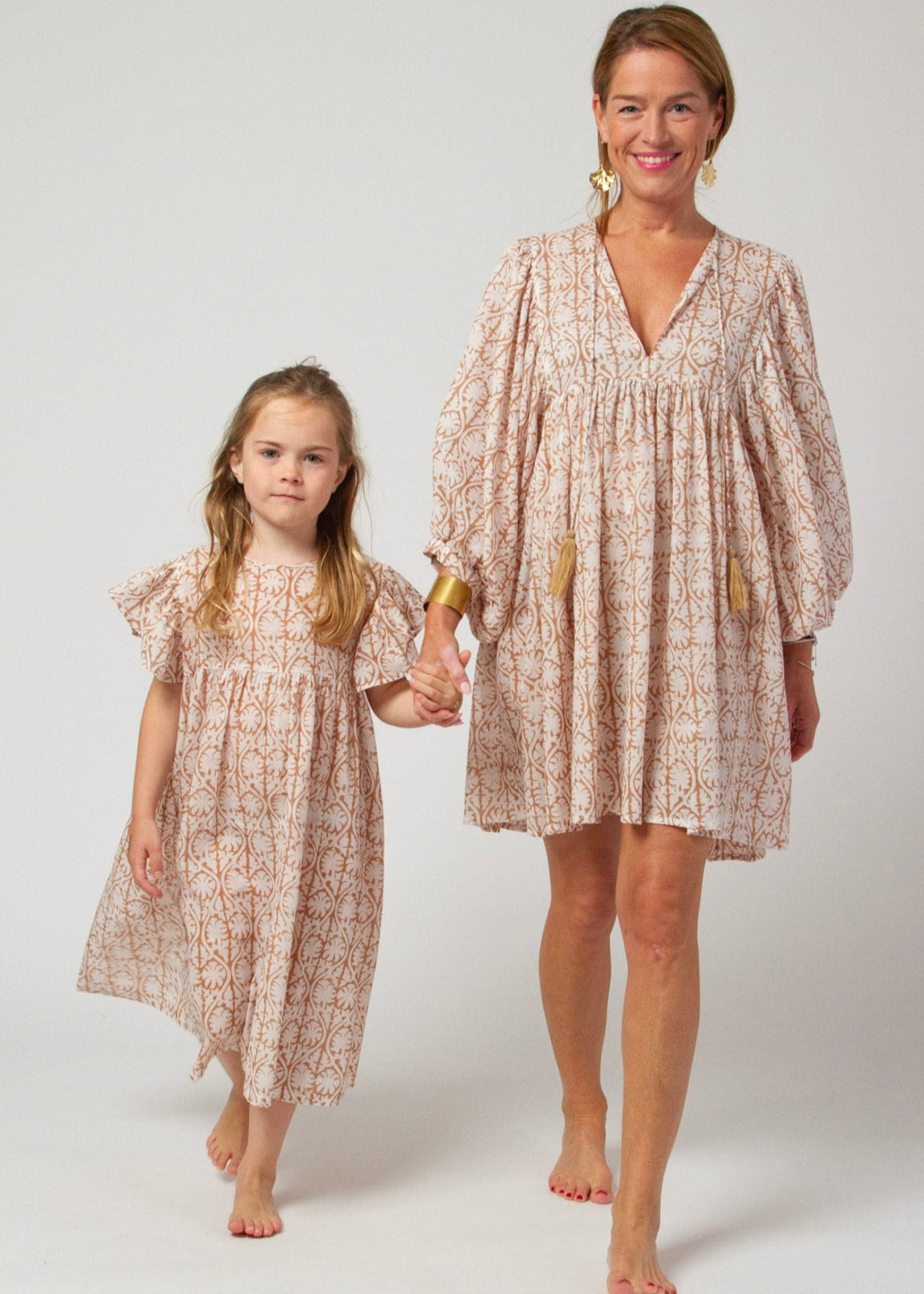 MINI&ME DRESS BILLIE Hazel Greek