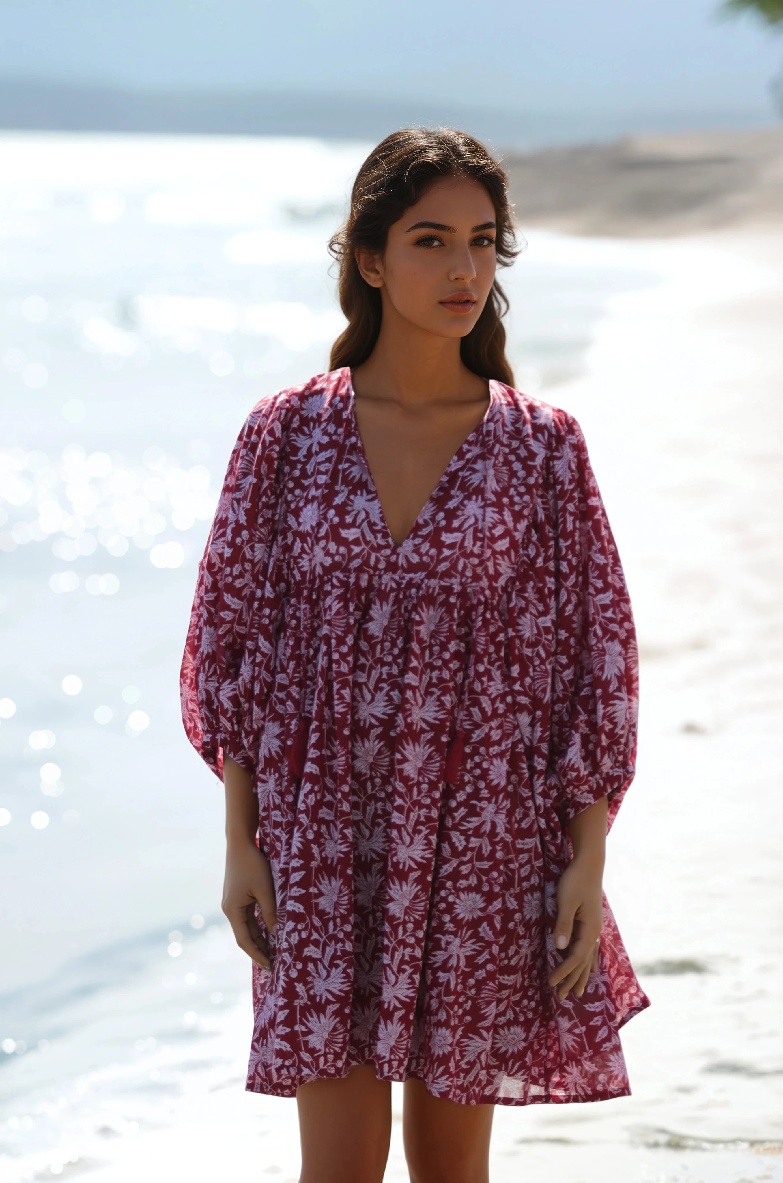 MINI DRESS LALA Pomegranate