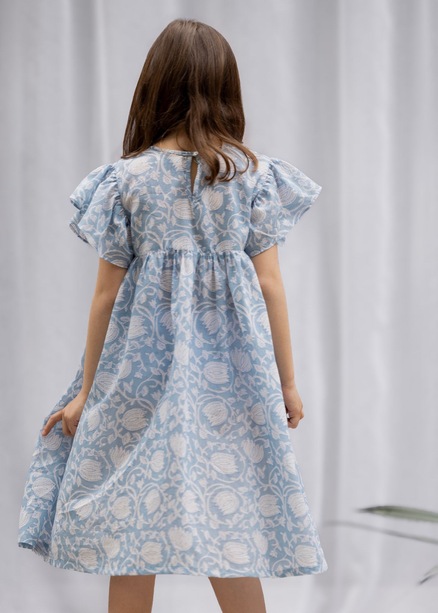 MINI&ME DRESS BILLIE Baby Blue