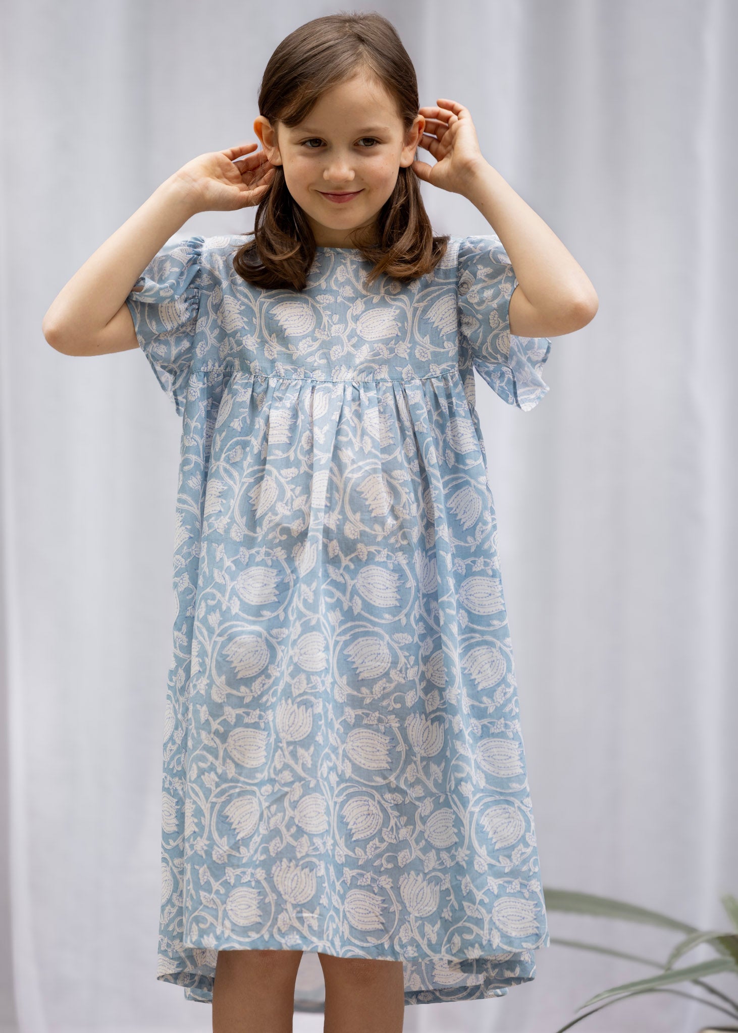 MINI&ME DRESS BILLIE Baby Blue