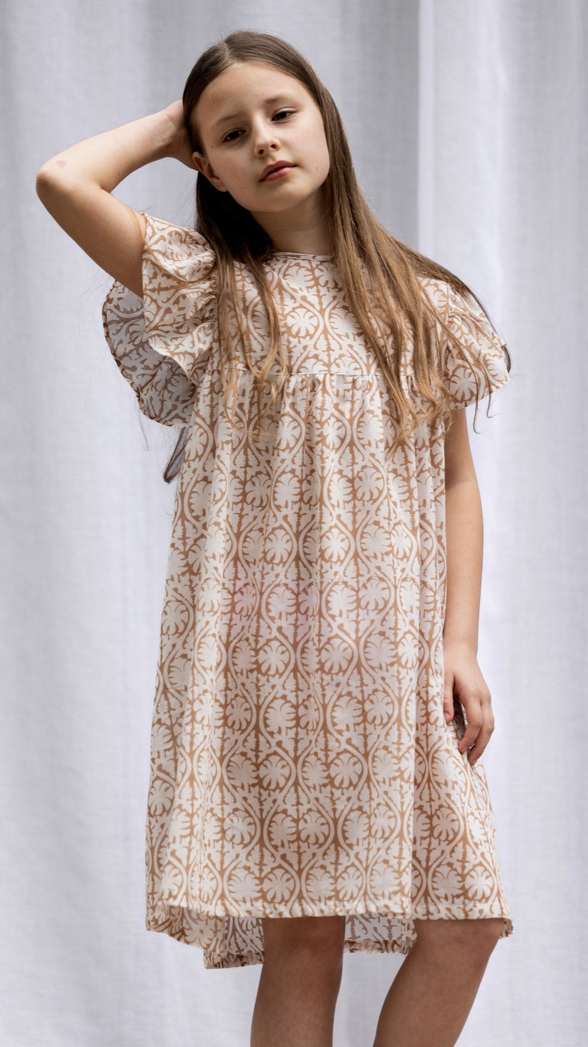 MINI&ME DRESS BILLIE Hazel Greek