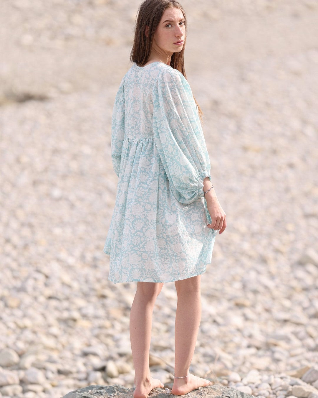 MINI DRESS Mint Green