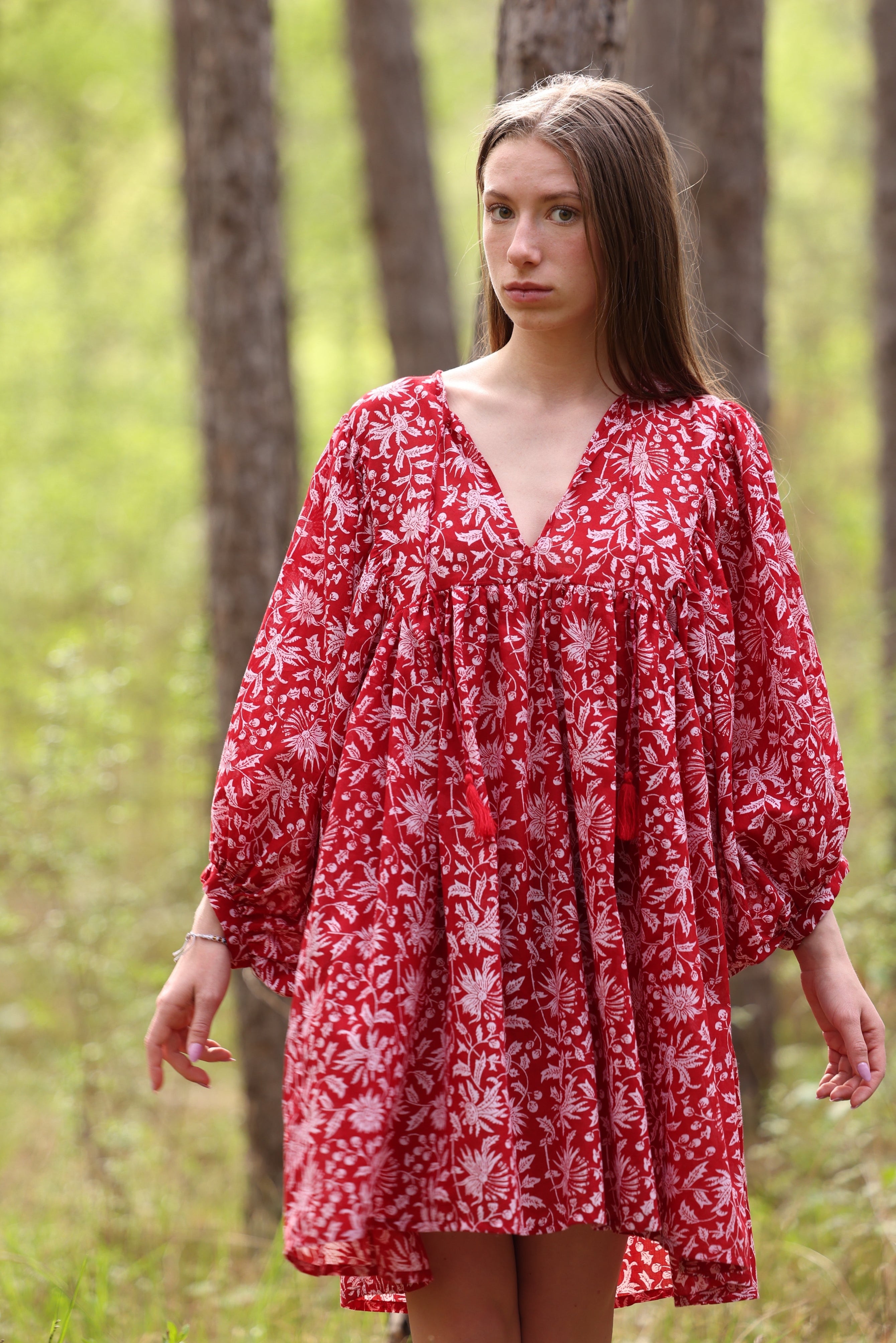 MINI DRESS LALA Pomegranate