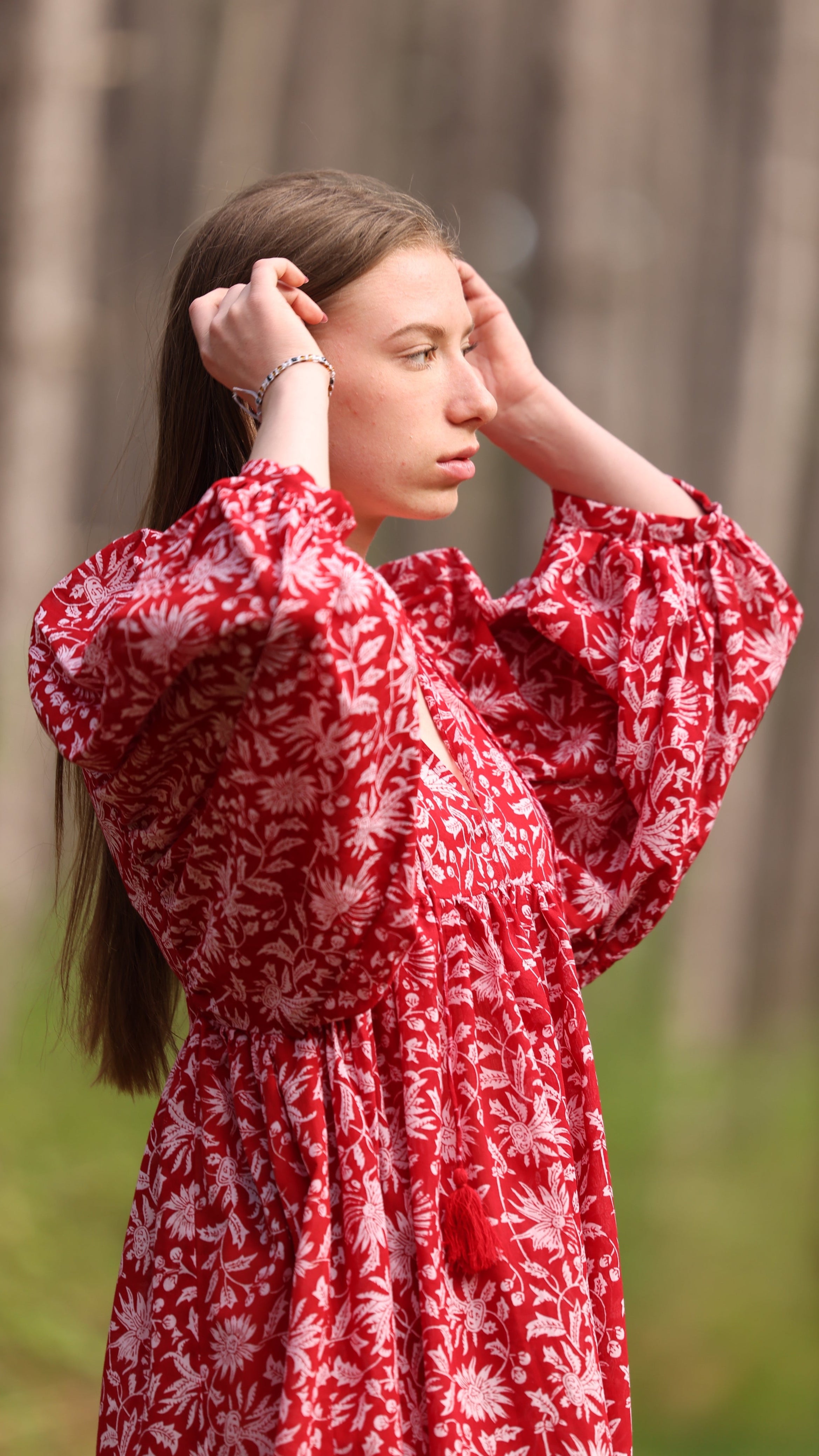 MINI DRESS LALA Pomegranate