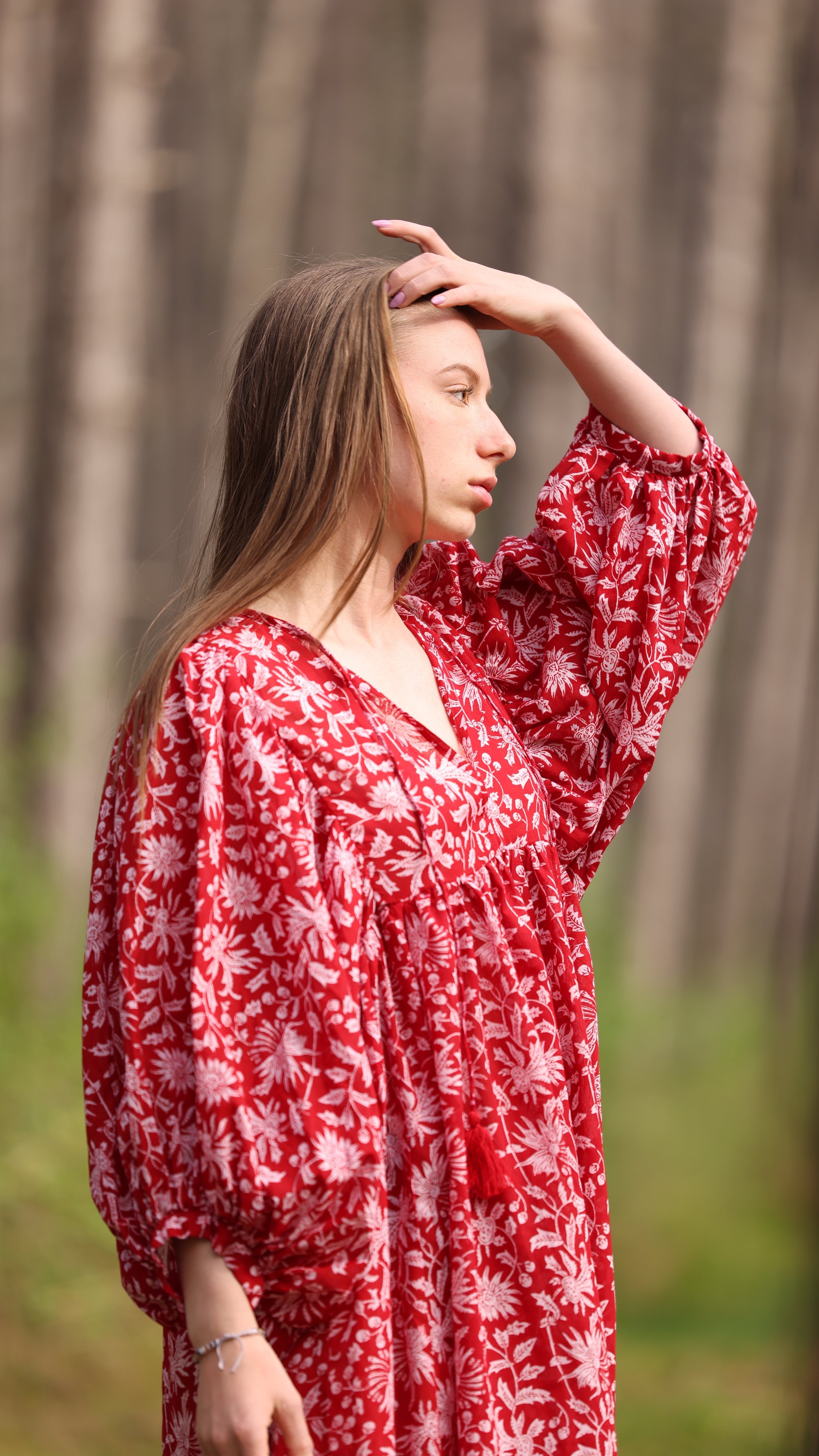 MINI DRESS LALA Pomegranate