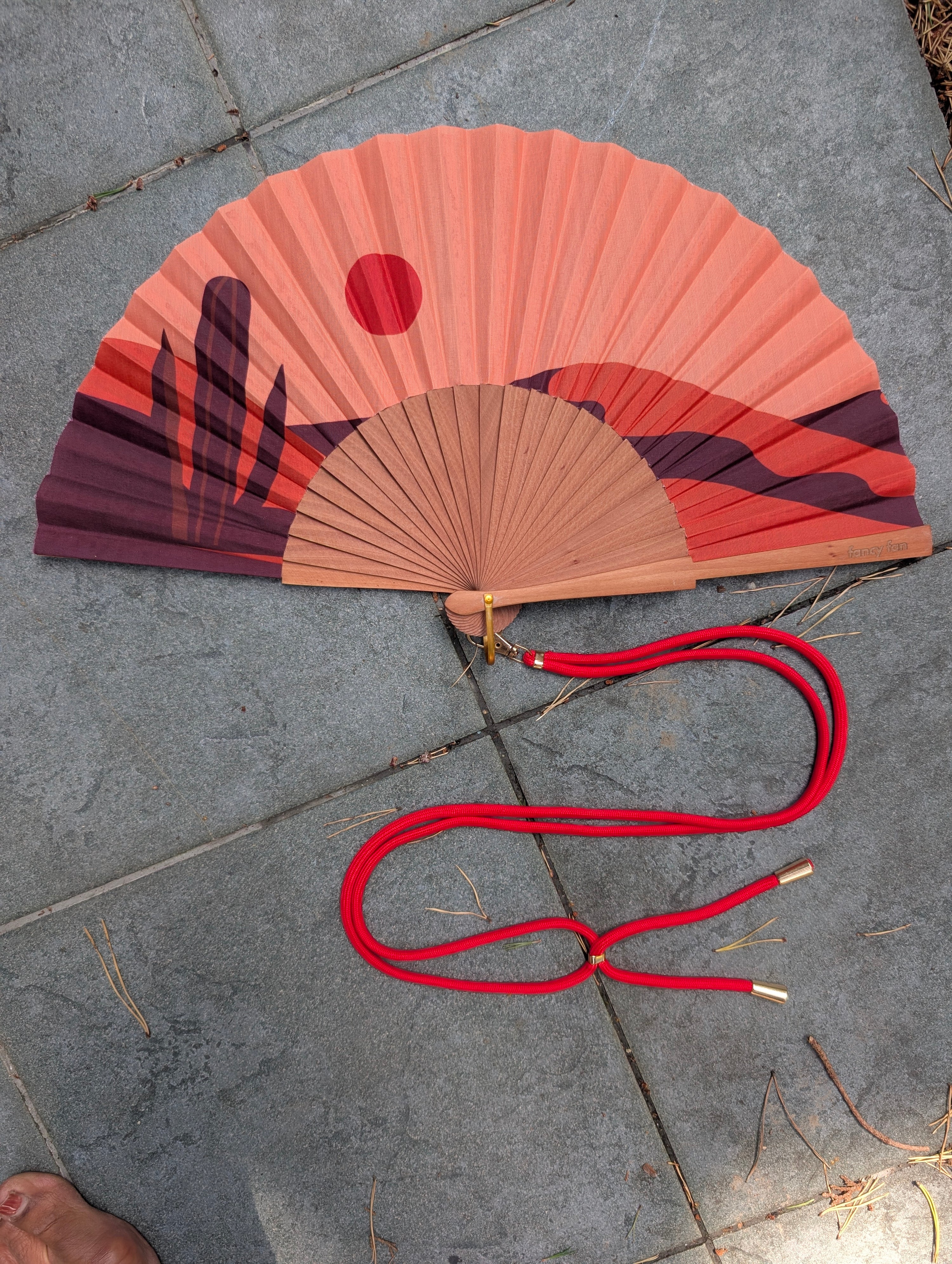 DESERT Hand Fan
