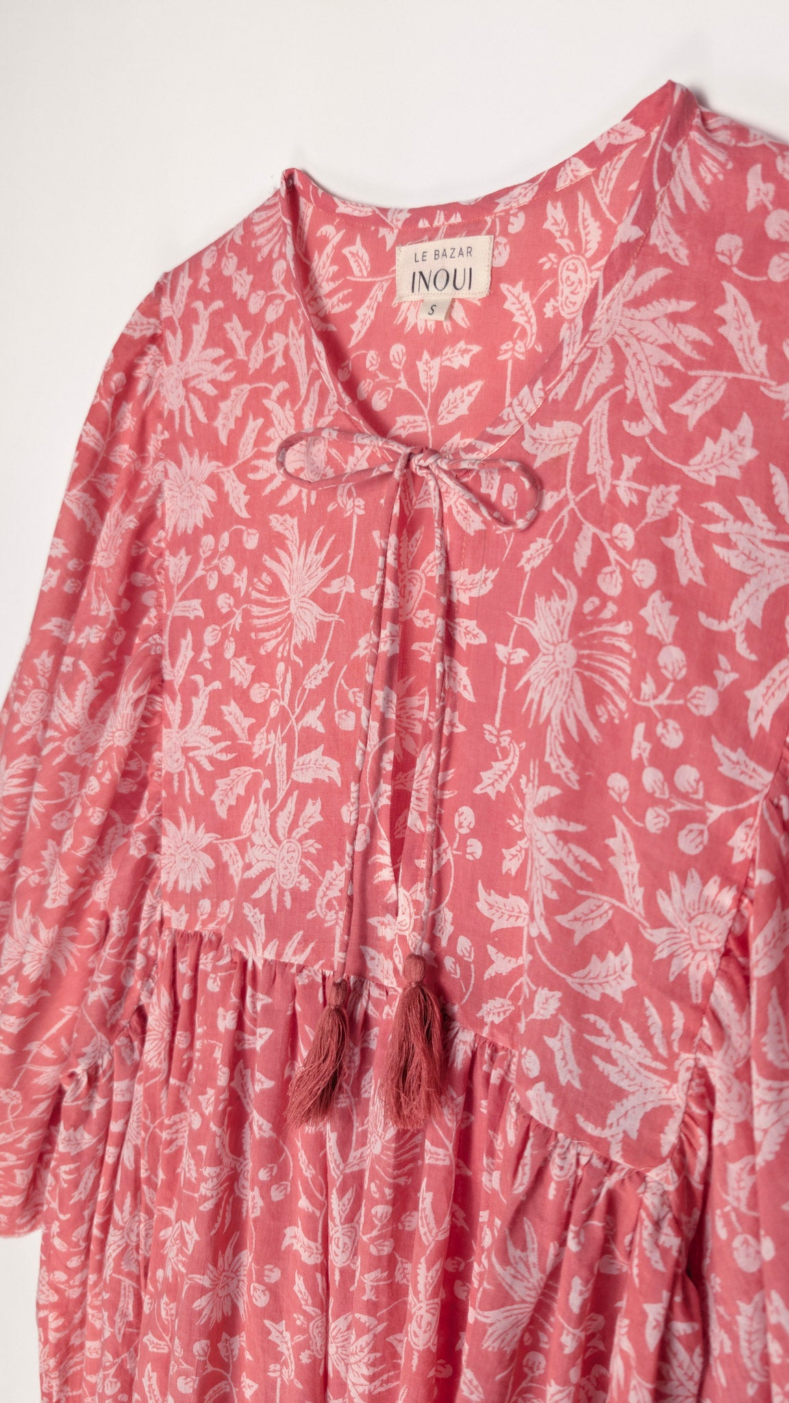 MINI&ME DRESS BILLIE Coral Pink