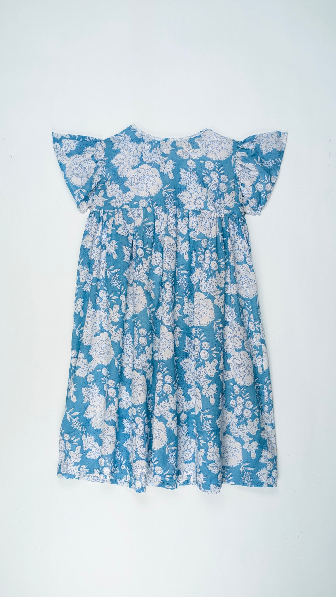 MINI&ME DRESS BILLIE Ocean Turquoise