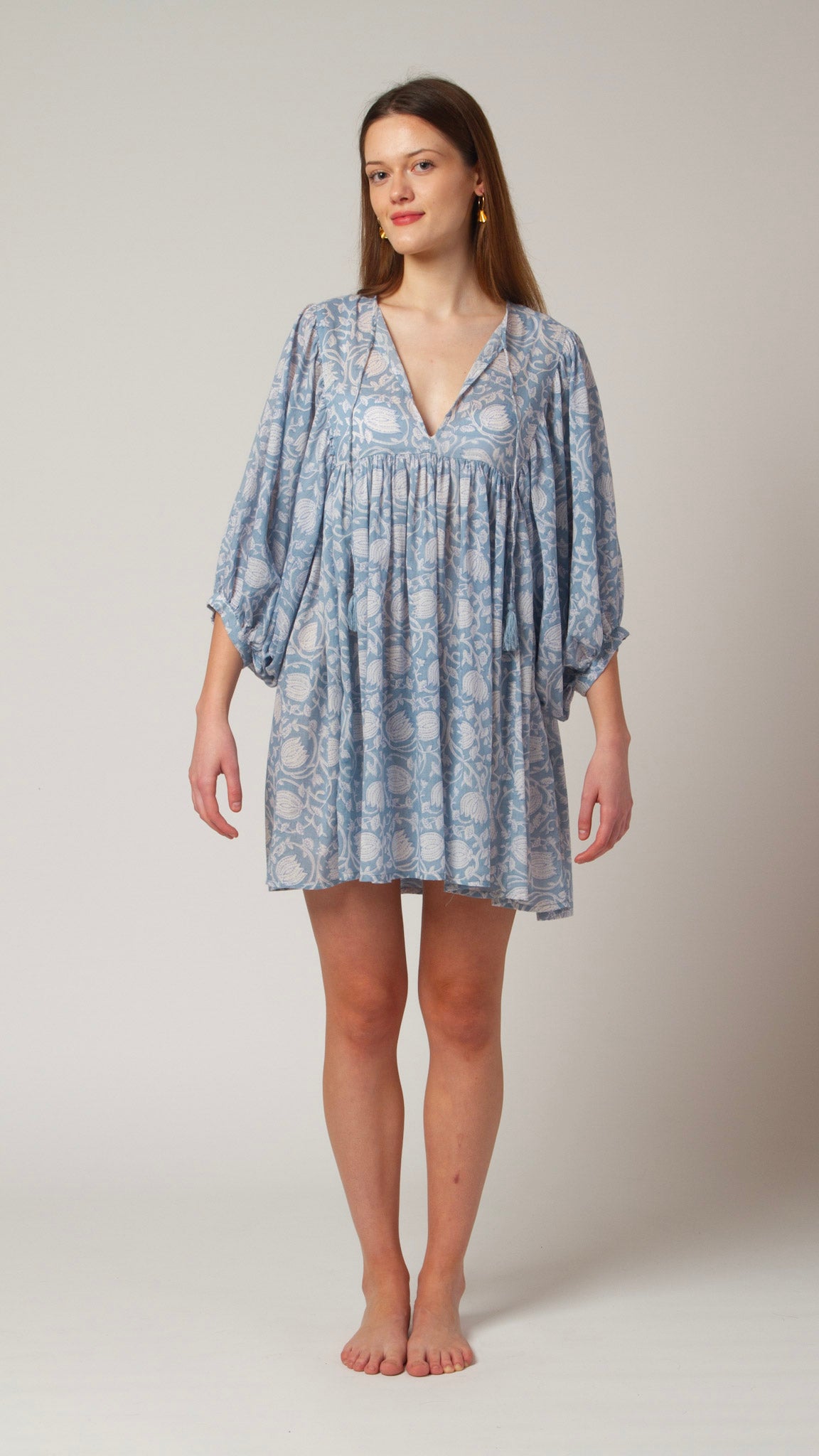 MINI DRESS LALA Babyblue