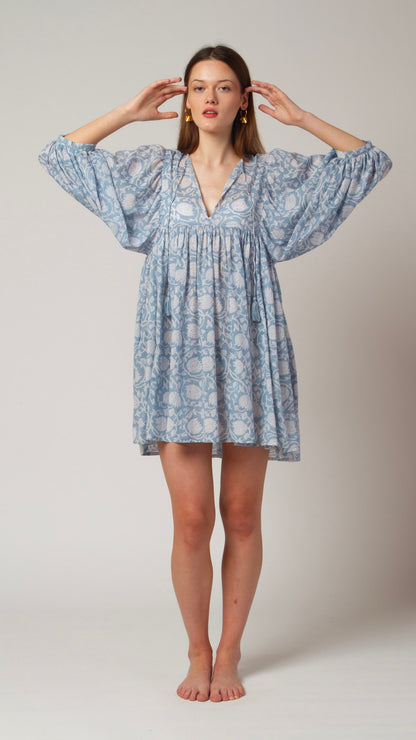 MINI DRESS LALA Babyblue