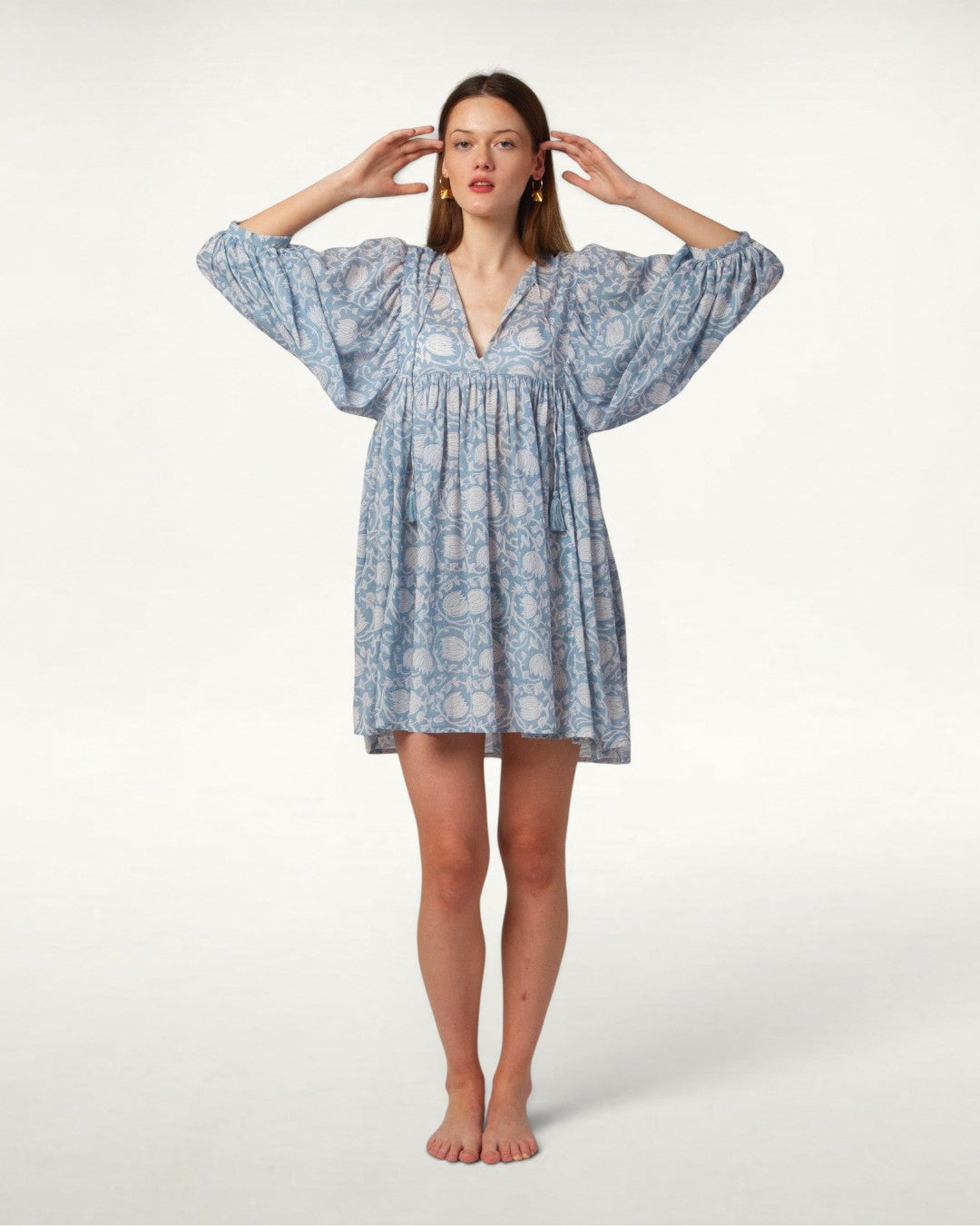 MINI DRESS LALA Babyblue