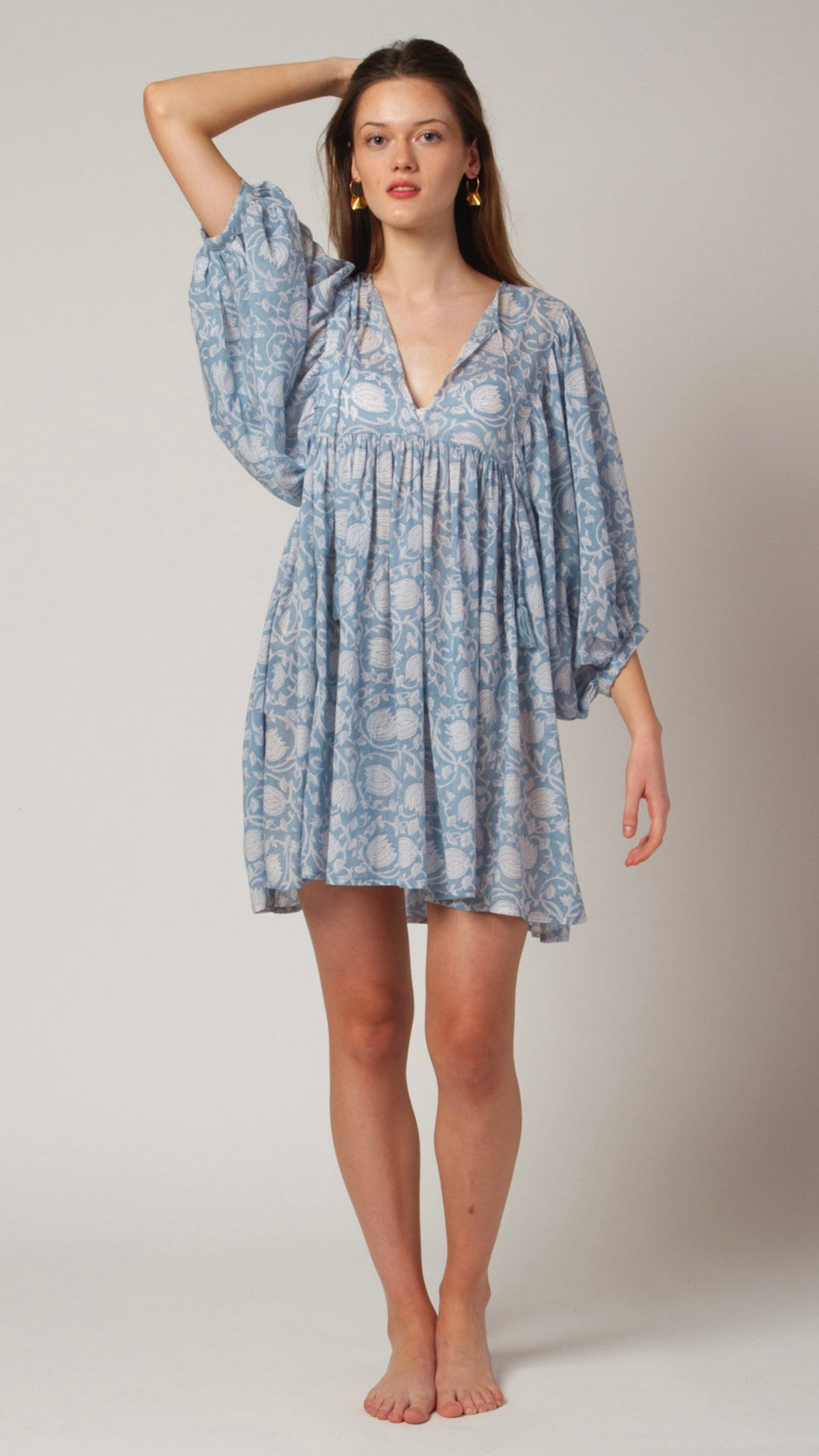 MINI DRESS LALA Babyblue