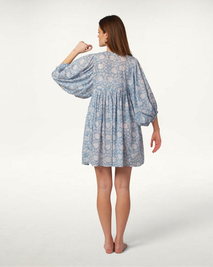 MINI DRESS LALA Babyblue