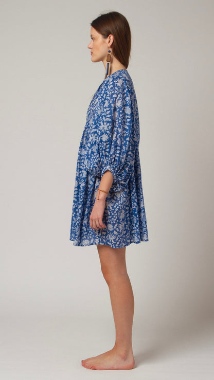 MINI DRESS LALA Azure Blue