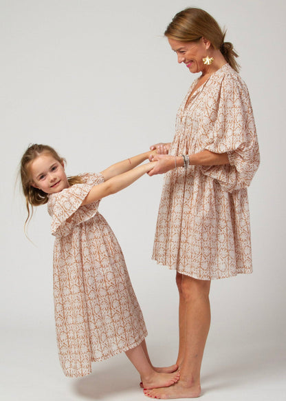 MINI&amp;ME DRESS BILLIE Hazel Greek
