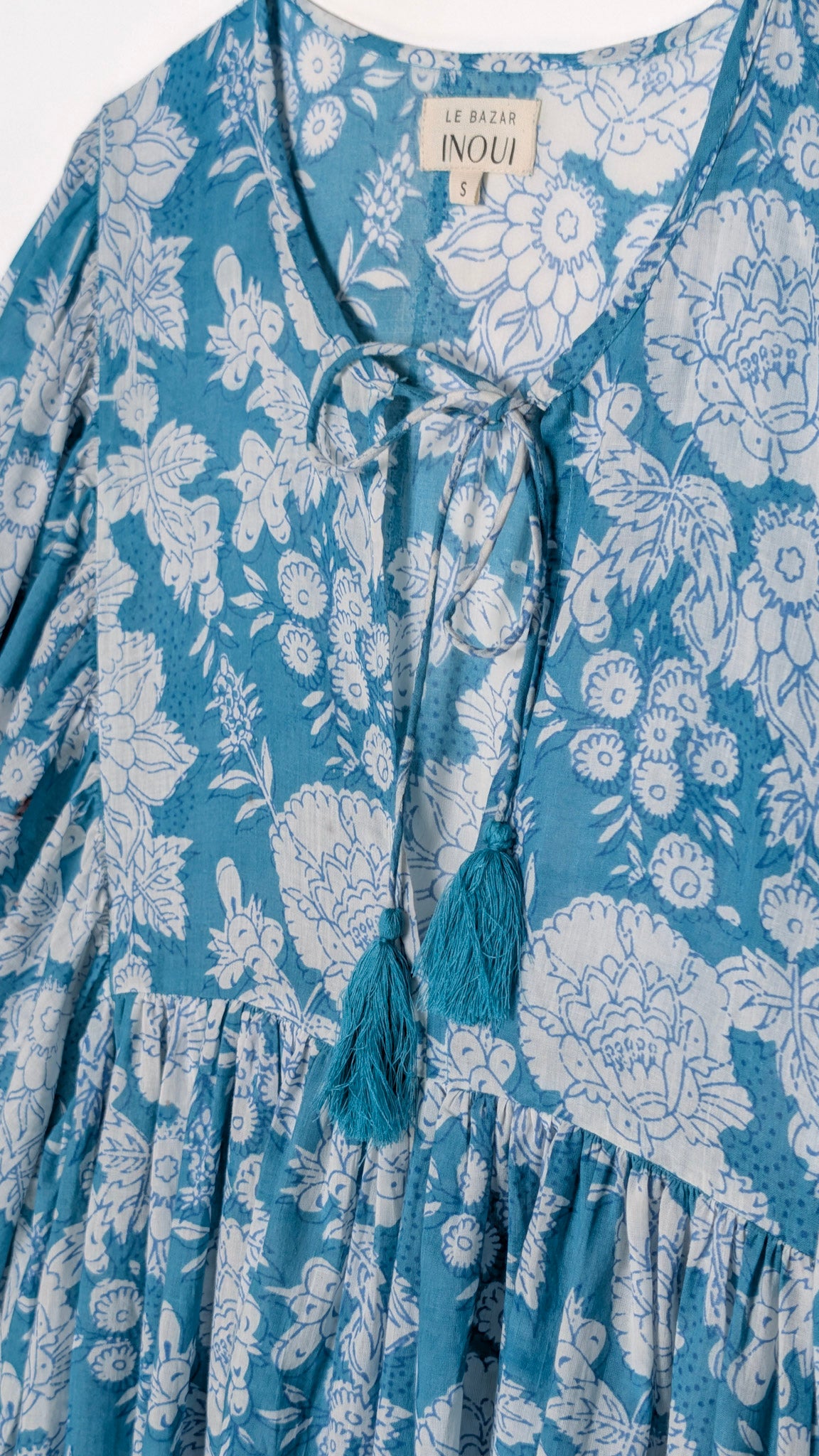 MIDI DRESS AVA Ocean Turquoise