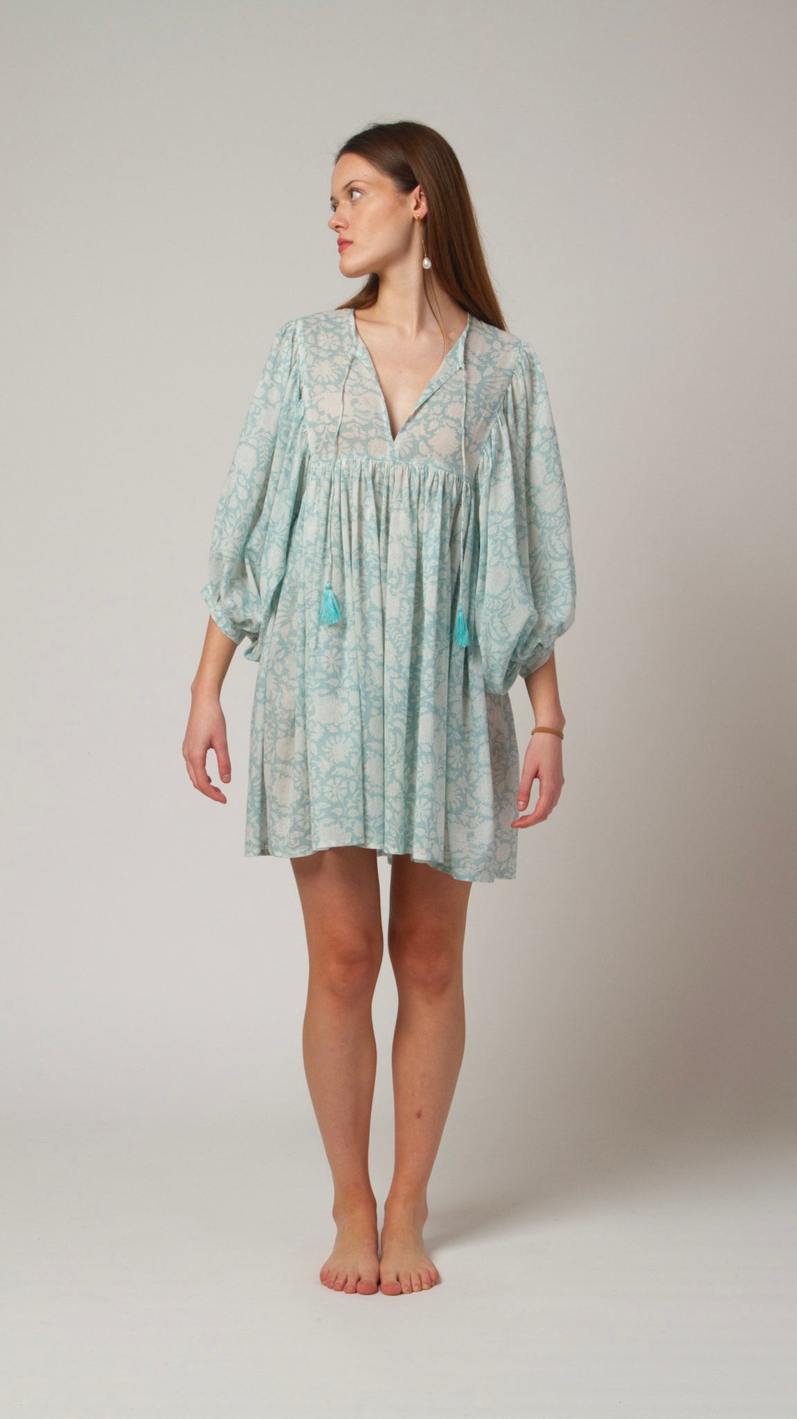 MINI DRESS Mint Green