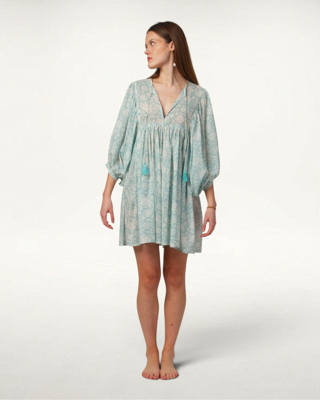 MINI DRESS Mint Green