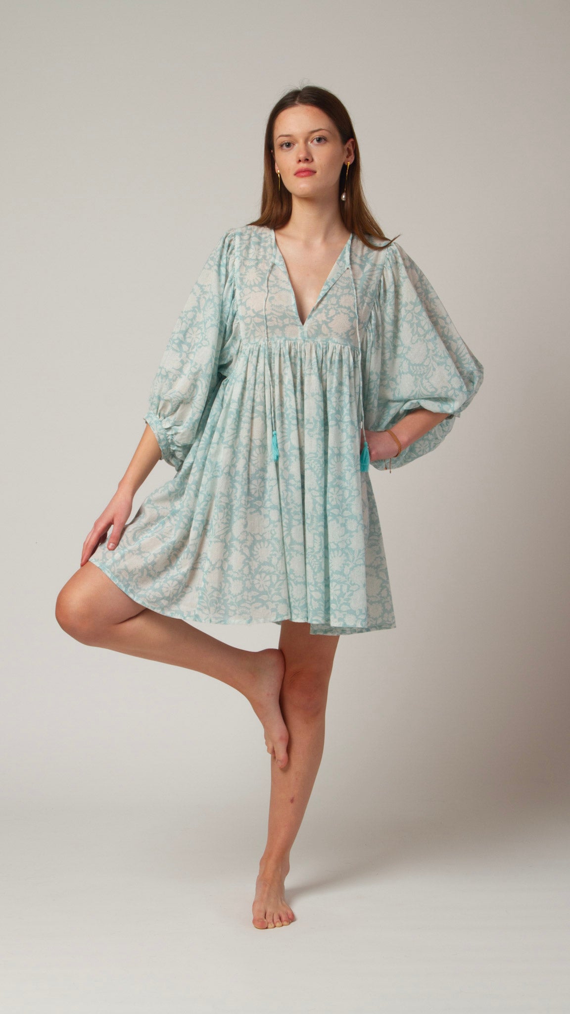 MINI DRESS Mint Green