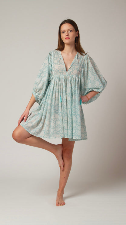 MINI DRESS Mint Green
