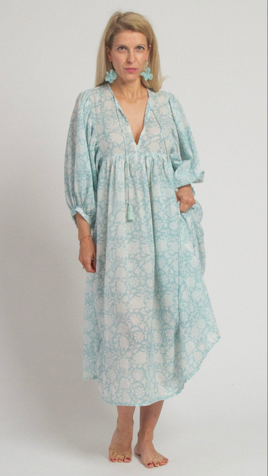 MIDI DRESS Mint Green