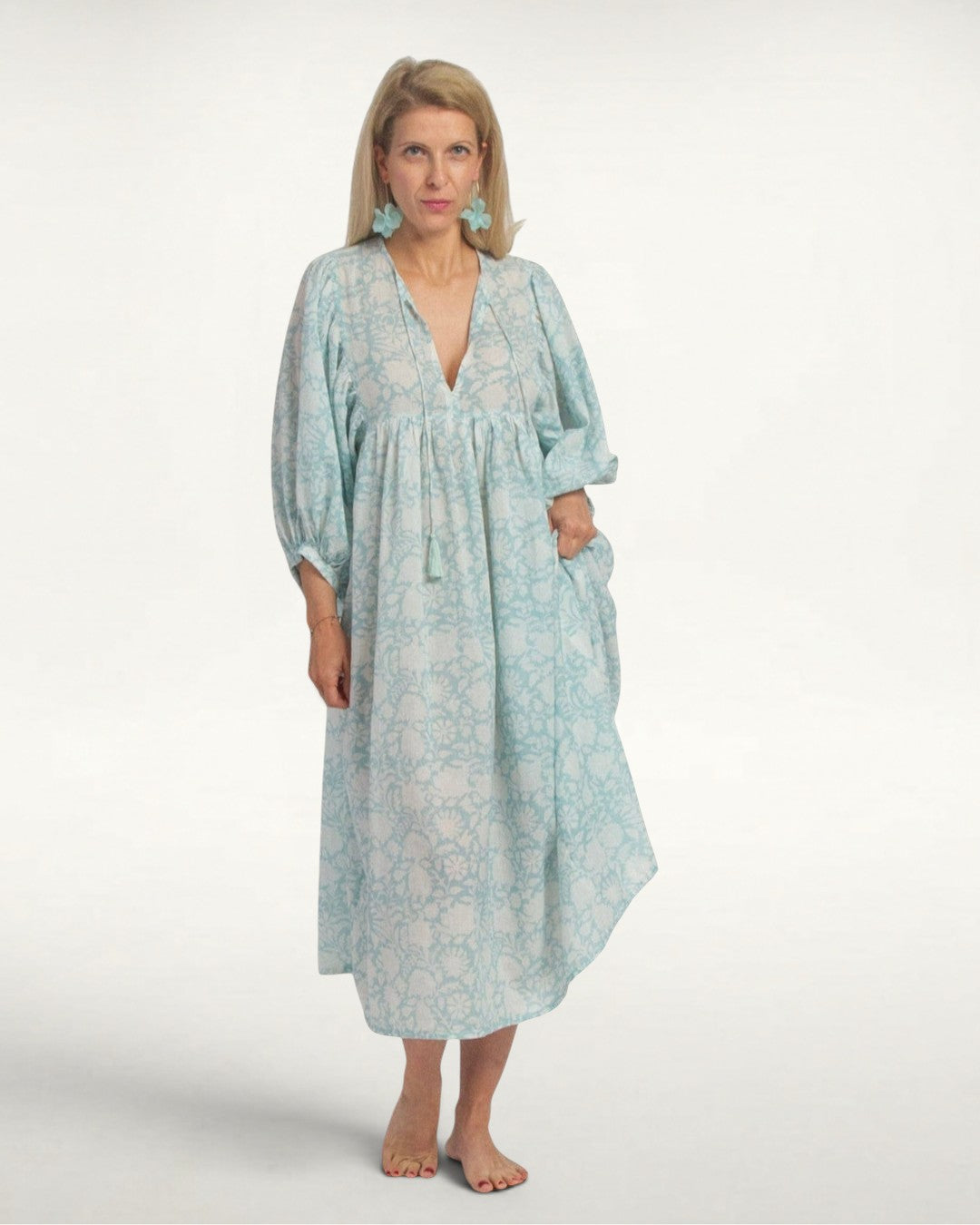 MIDI DRESS Mint Green