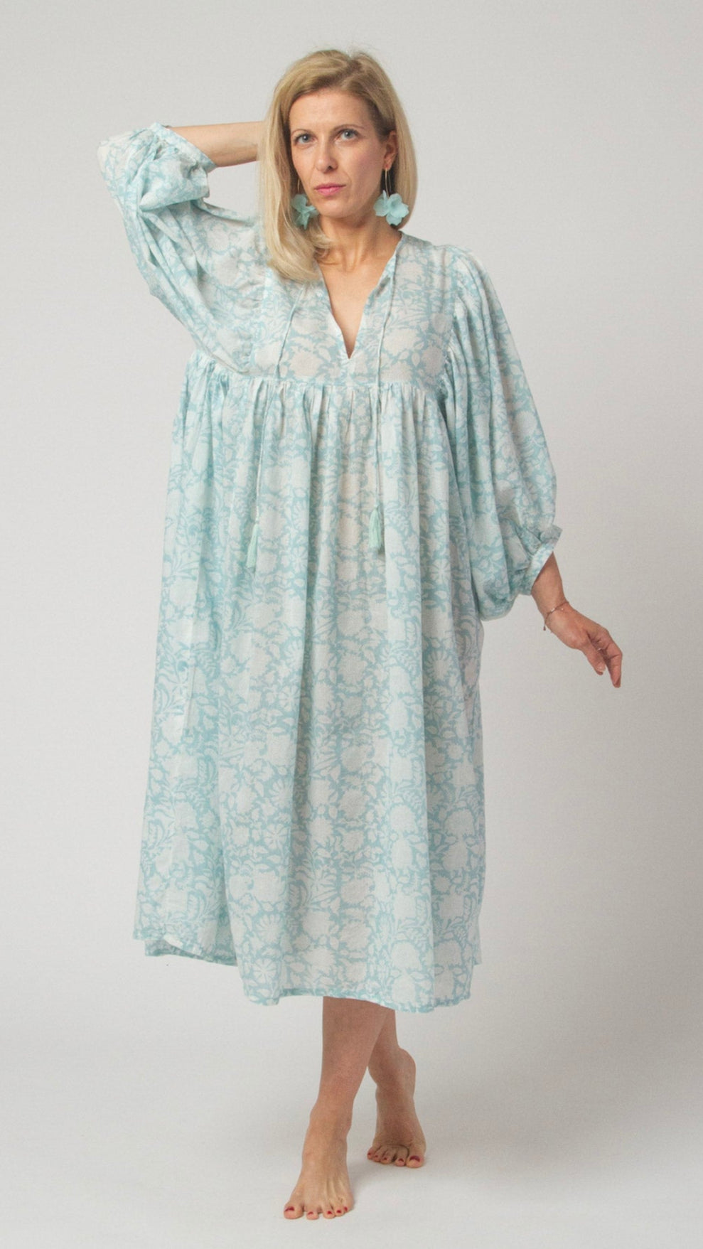 MIDI DRESS Mint Green