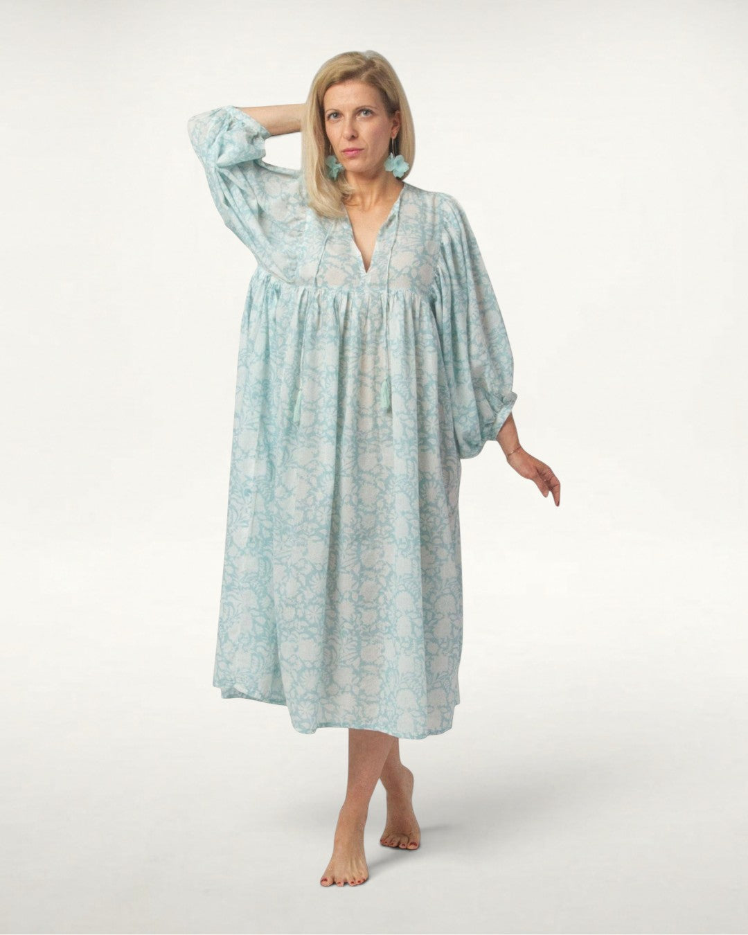 MIDI DRESS Mint Green