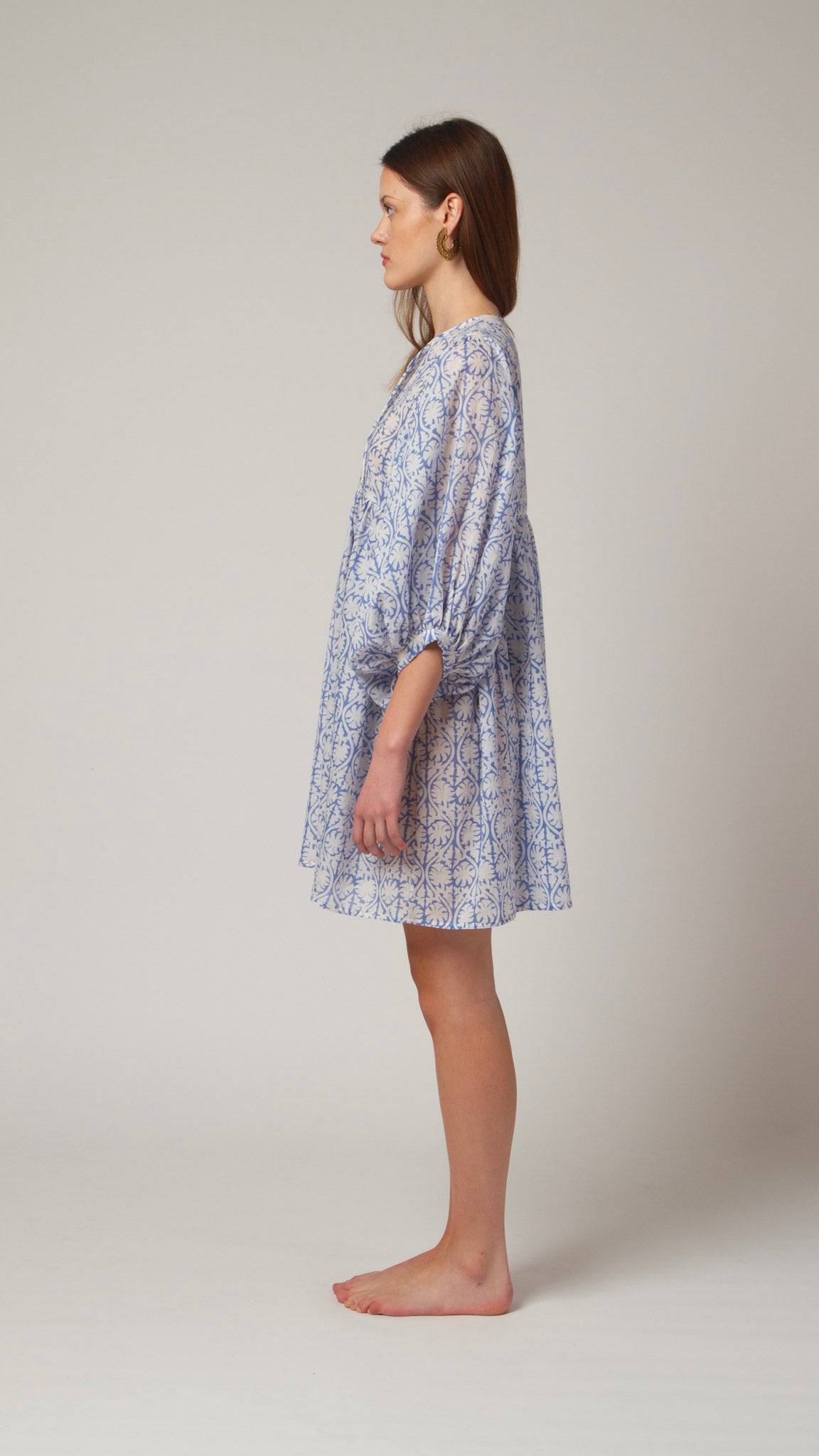 MINI DRESS LALA Greek Blue