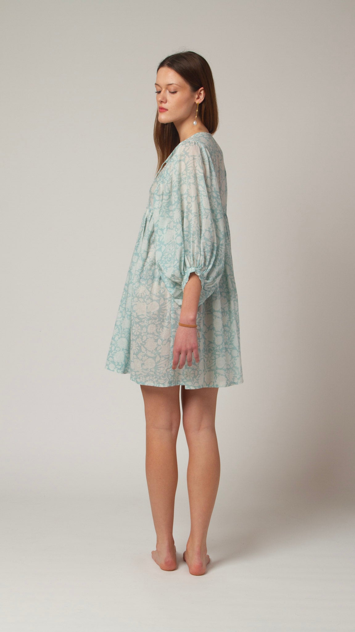 MINI DRESS Mint Green