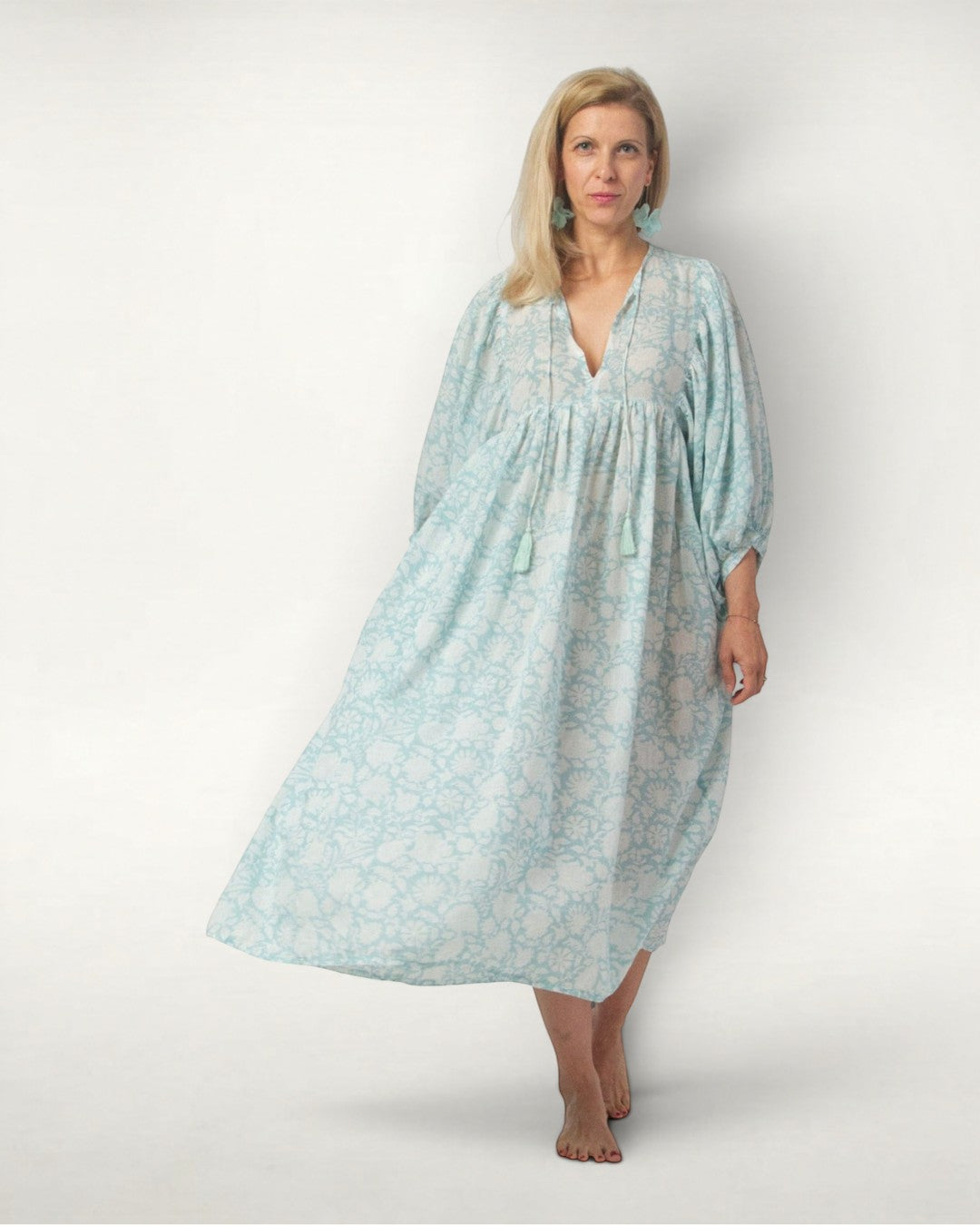 MIDI DRESS Mint Green