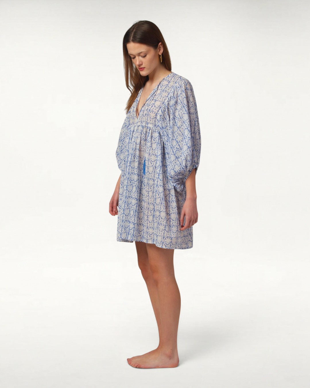 MINI DRESS LALA Greek Blue