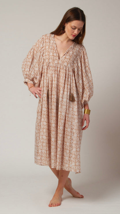 MIDI DRESS AVA Greek Hazel