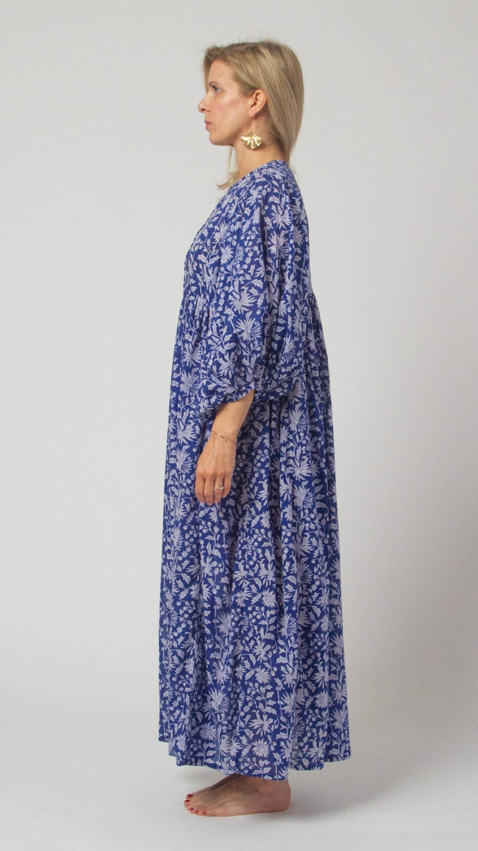 MAXI DRESS HANNAH Indigo Blue