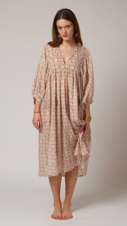MIDI DRESS AVA Greek Hazel