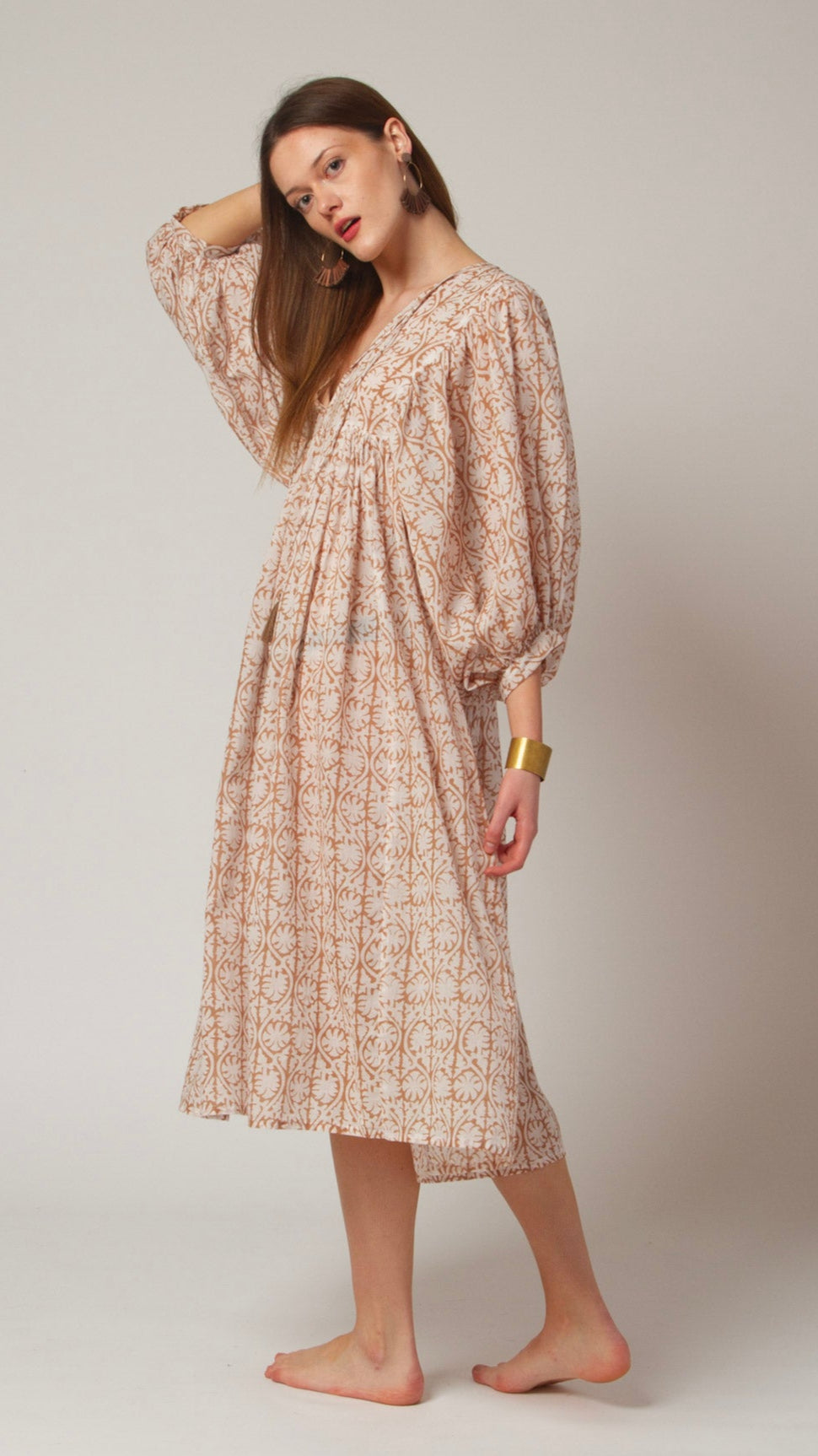 MIDI DRESS AVA Greek Hazel