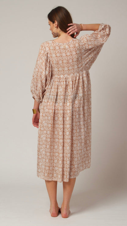 MIDI DRESS AVA Greek Hazel