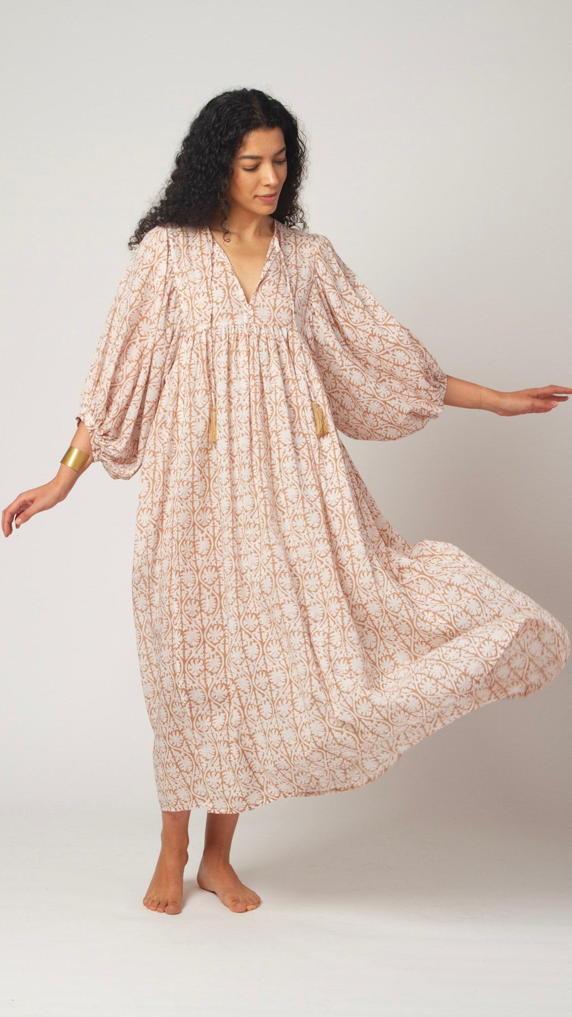 MAXI DRESS HANNAH Greek Hazel